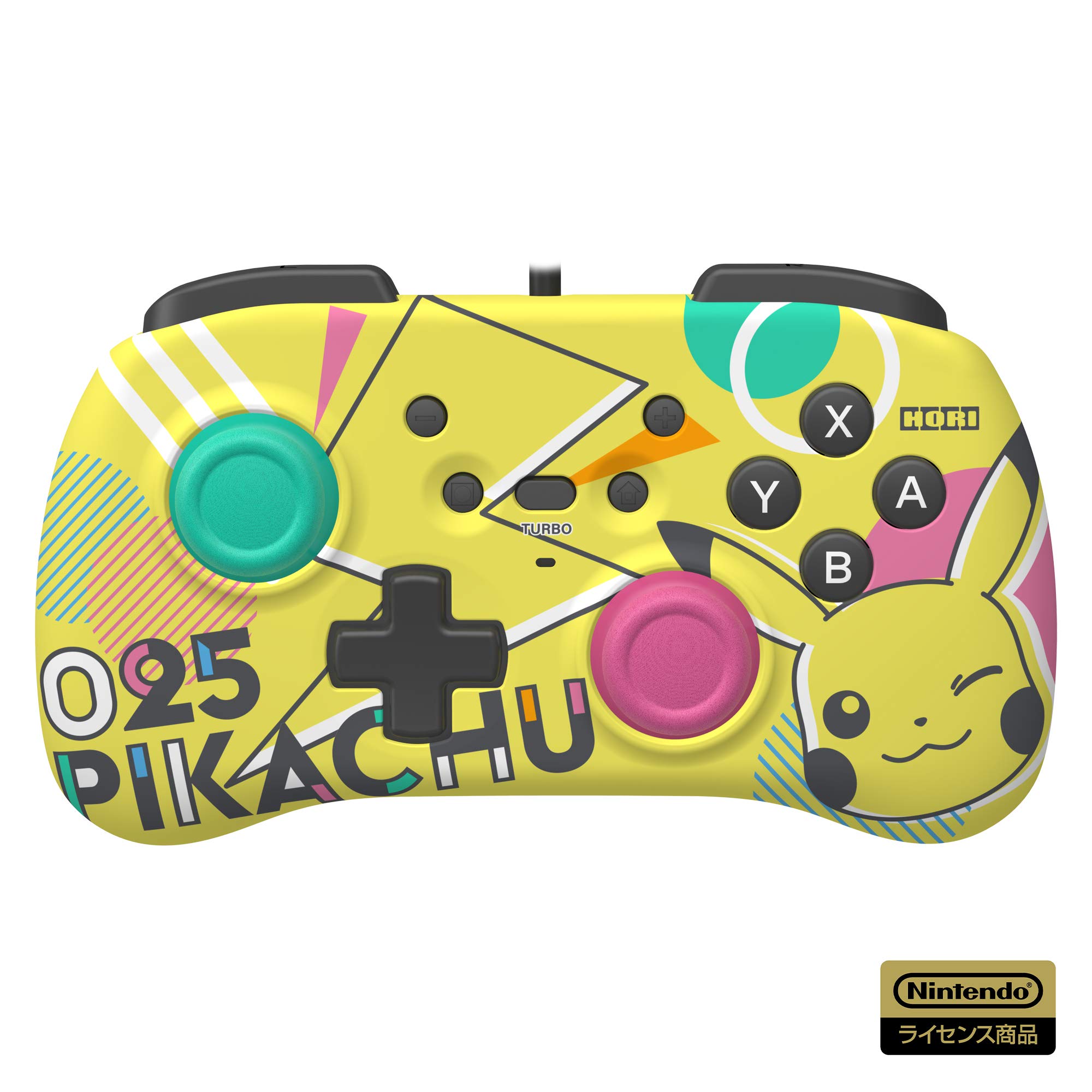 【任天堂ライセンス商品】ホリパッドミニ for Nintendo Switch ピカチュウ【Nintendo Switch対応】