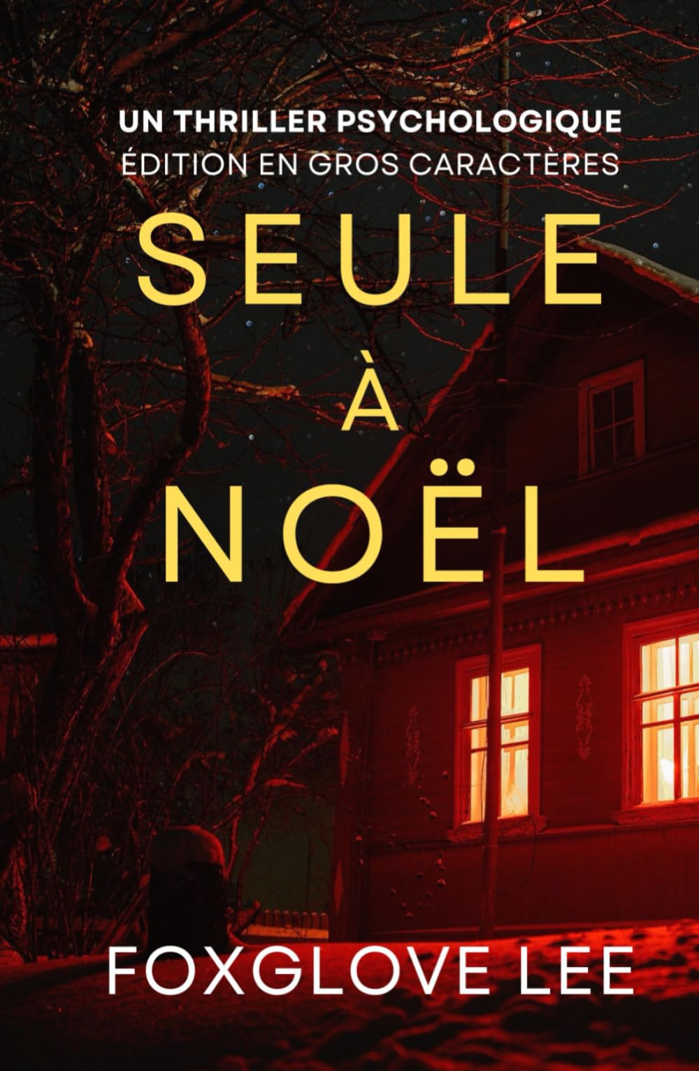 Seule à Noël: un thriller psychologique – édition en gros caractères