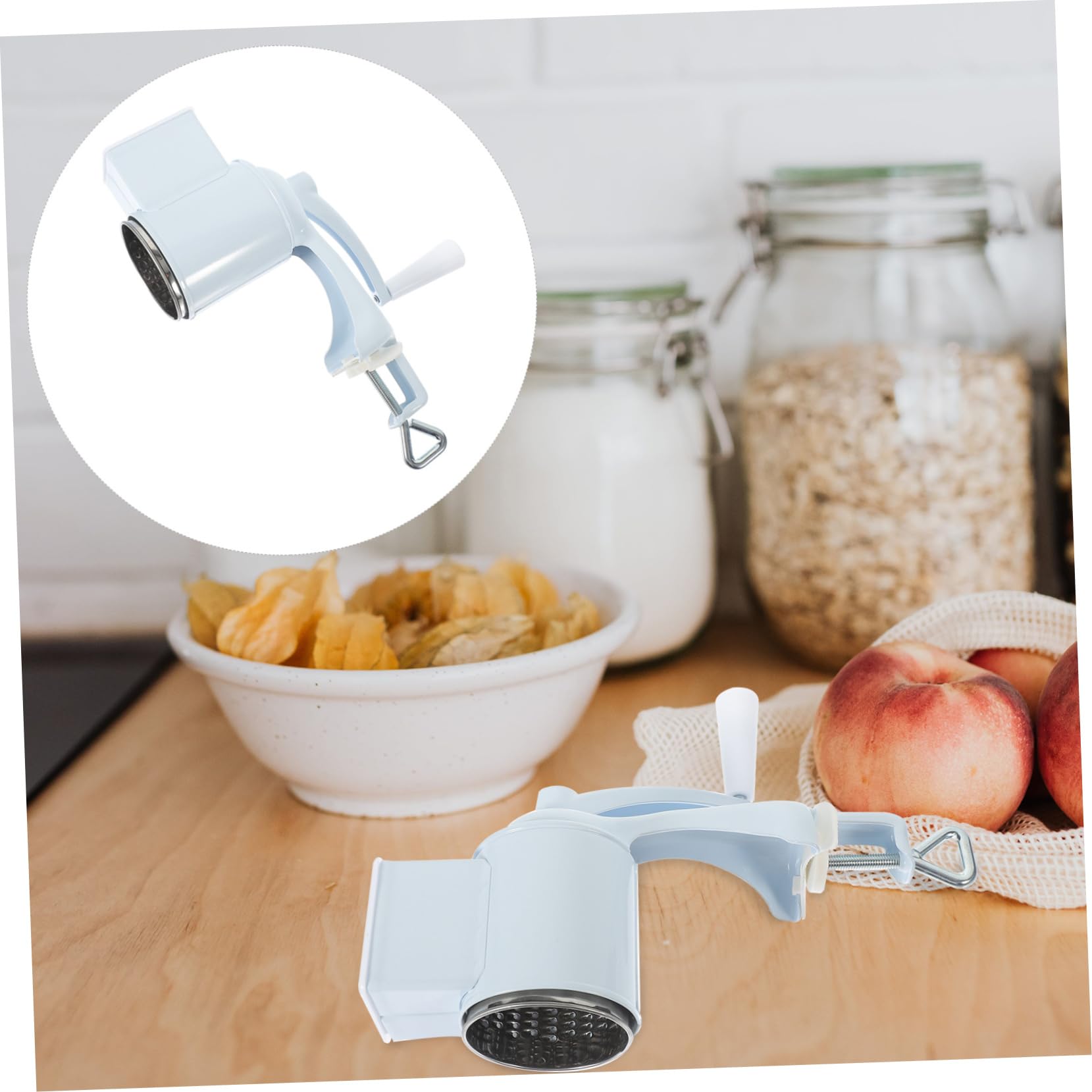 Alipis Grattugia per Formaggio a e Noci Grattugia Manuale Multifunzione in Metallo Utensile da Cucina per Formaggio Noci e Verdure Facile da e Usare