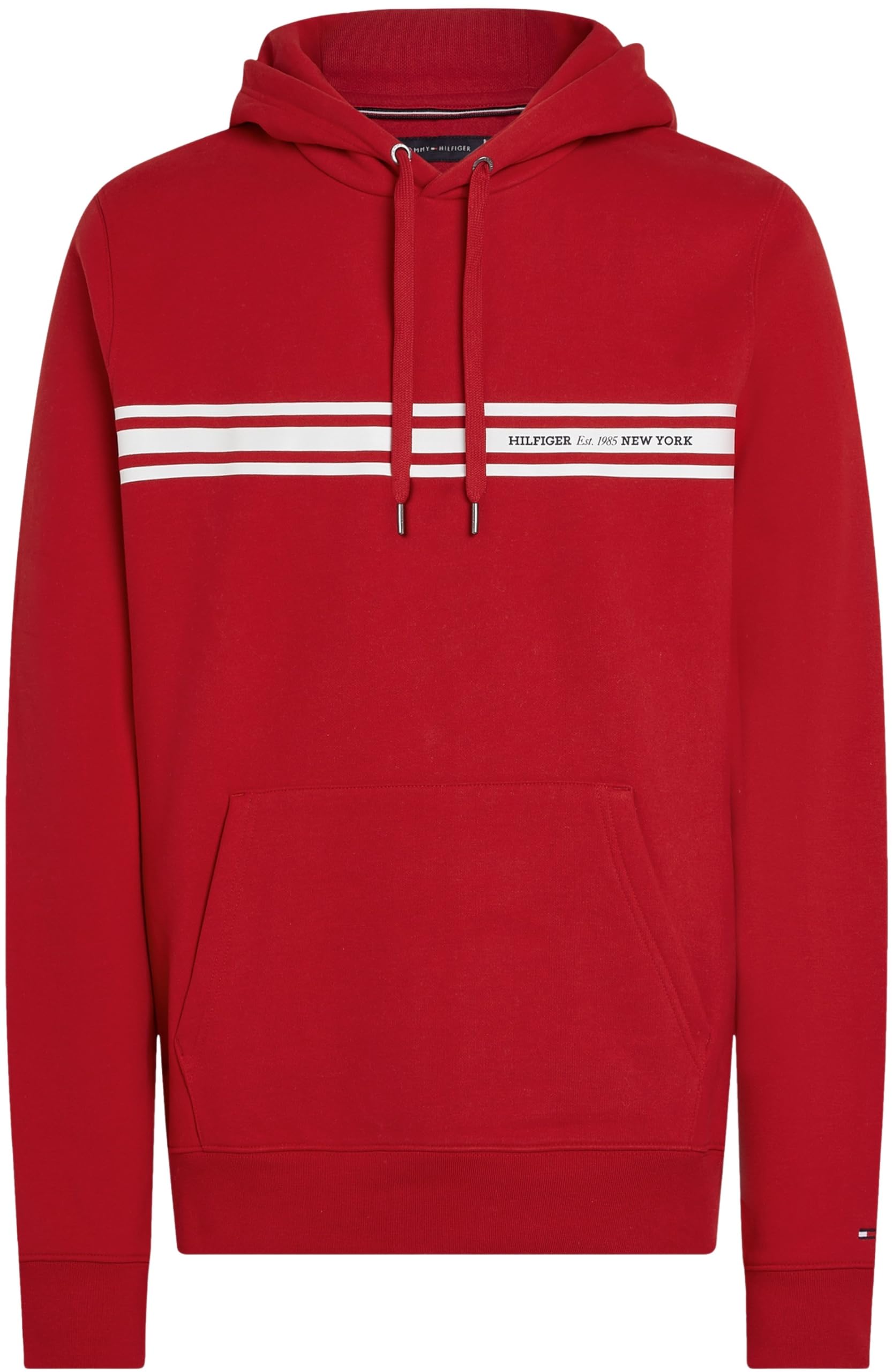 Tommy Hilfiger Hoodie Hombre Central Chest Stripe con Capucha