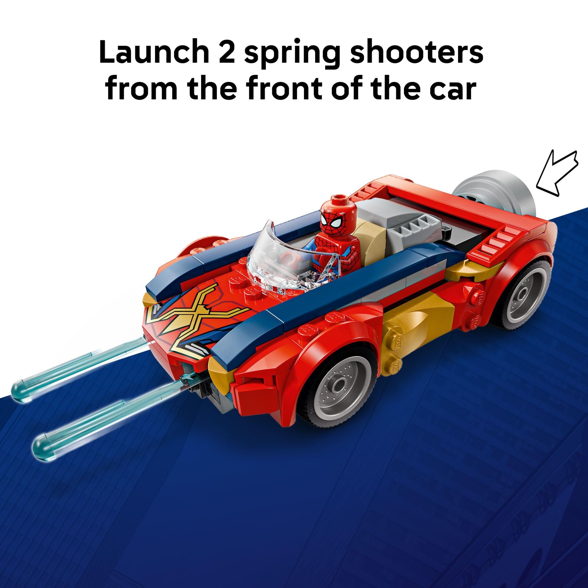 LEGO Marvel Carro do Homem-Aranha vs. Wolverine Venomizado 76336