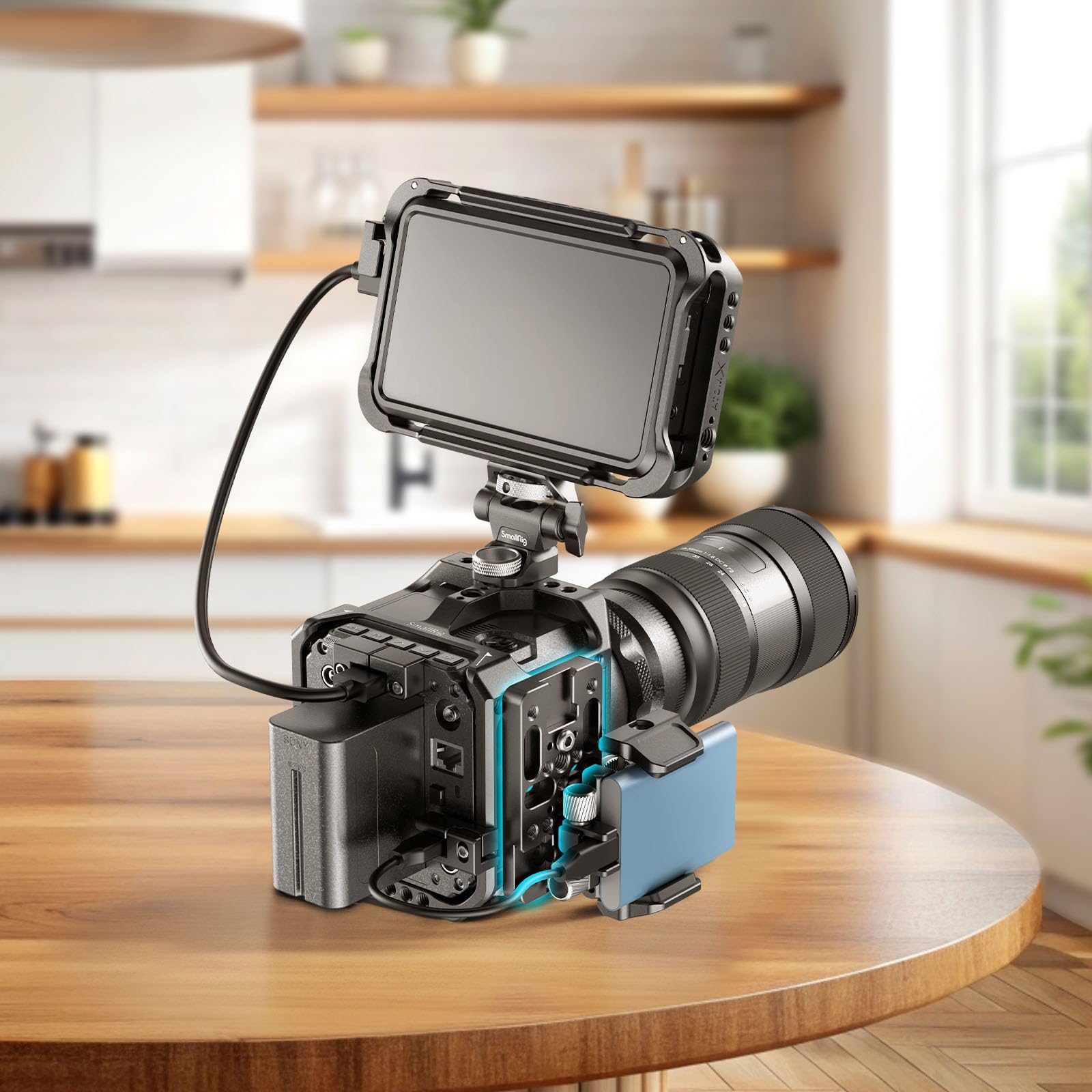Amazon | SmallRig 延長チーズプレート 1/4 “および 3/8 