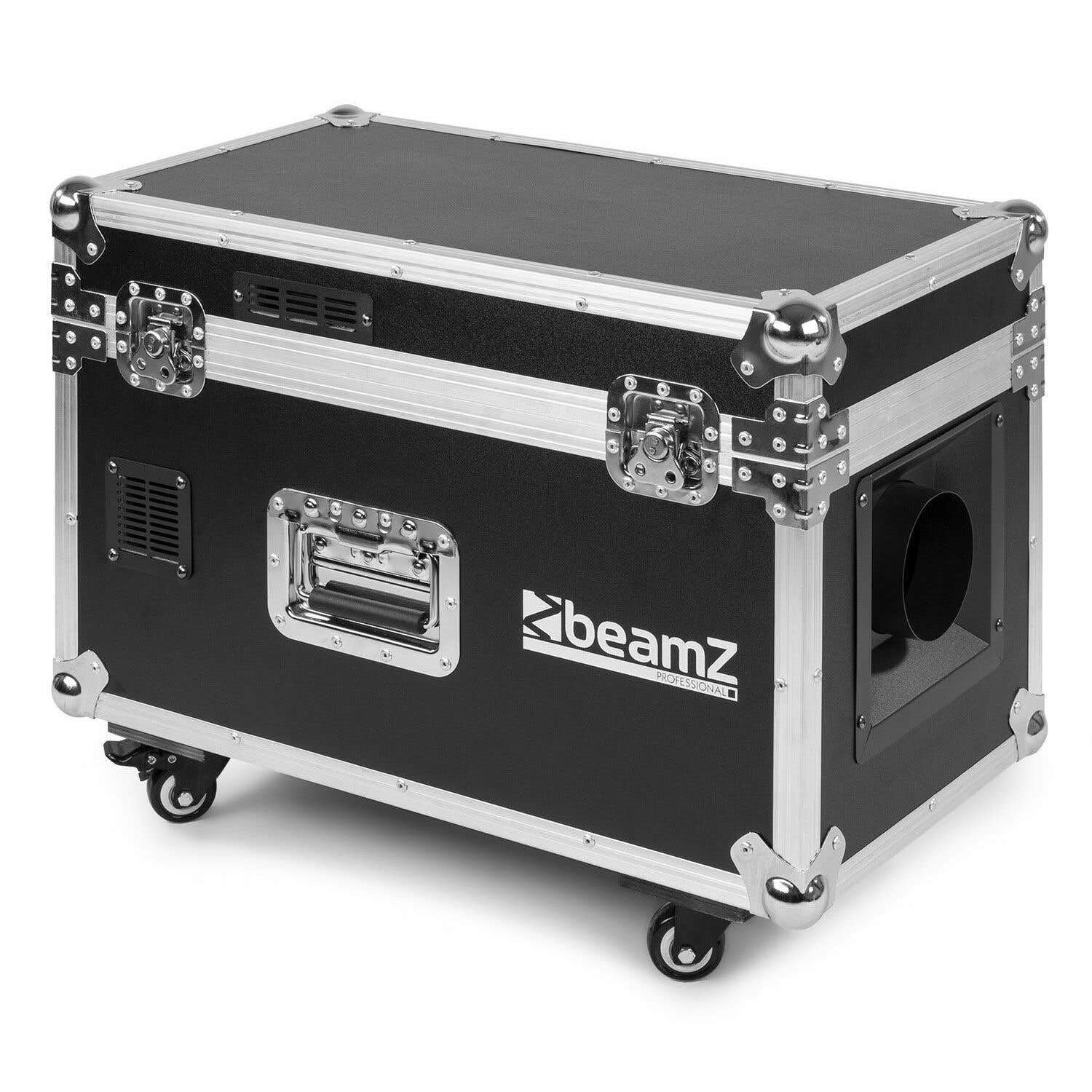 BeamZ Professional LF1500 - Máquina de humo bajo DMX para fiestas y bodas | Máquina de calidad, funcionamiento silencioso y continuo, con flightcase, perfecto para conciertos y espectáculos