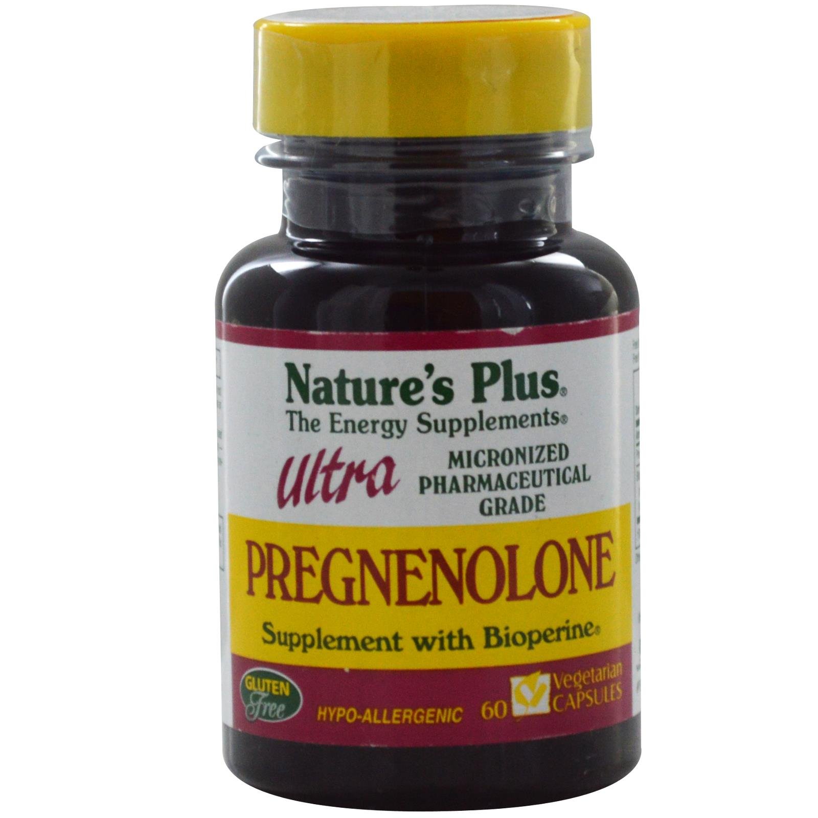 Ultra Pregnenolone - 60 Capsules - Promotes Overall Well-Being, Immune Support & Cognitive Function - 60 Servings