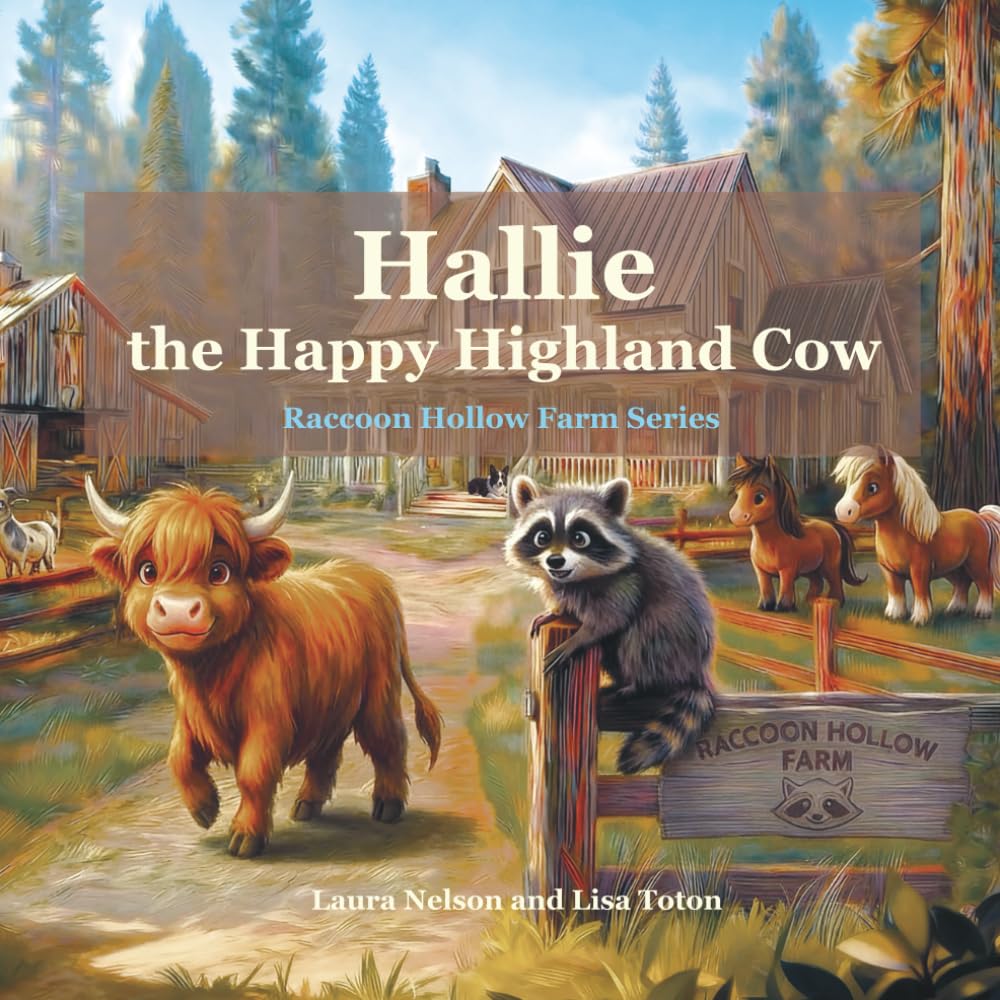Hallie the Happy Highland Cow: A Raccoon Hollow Farm Series