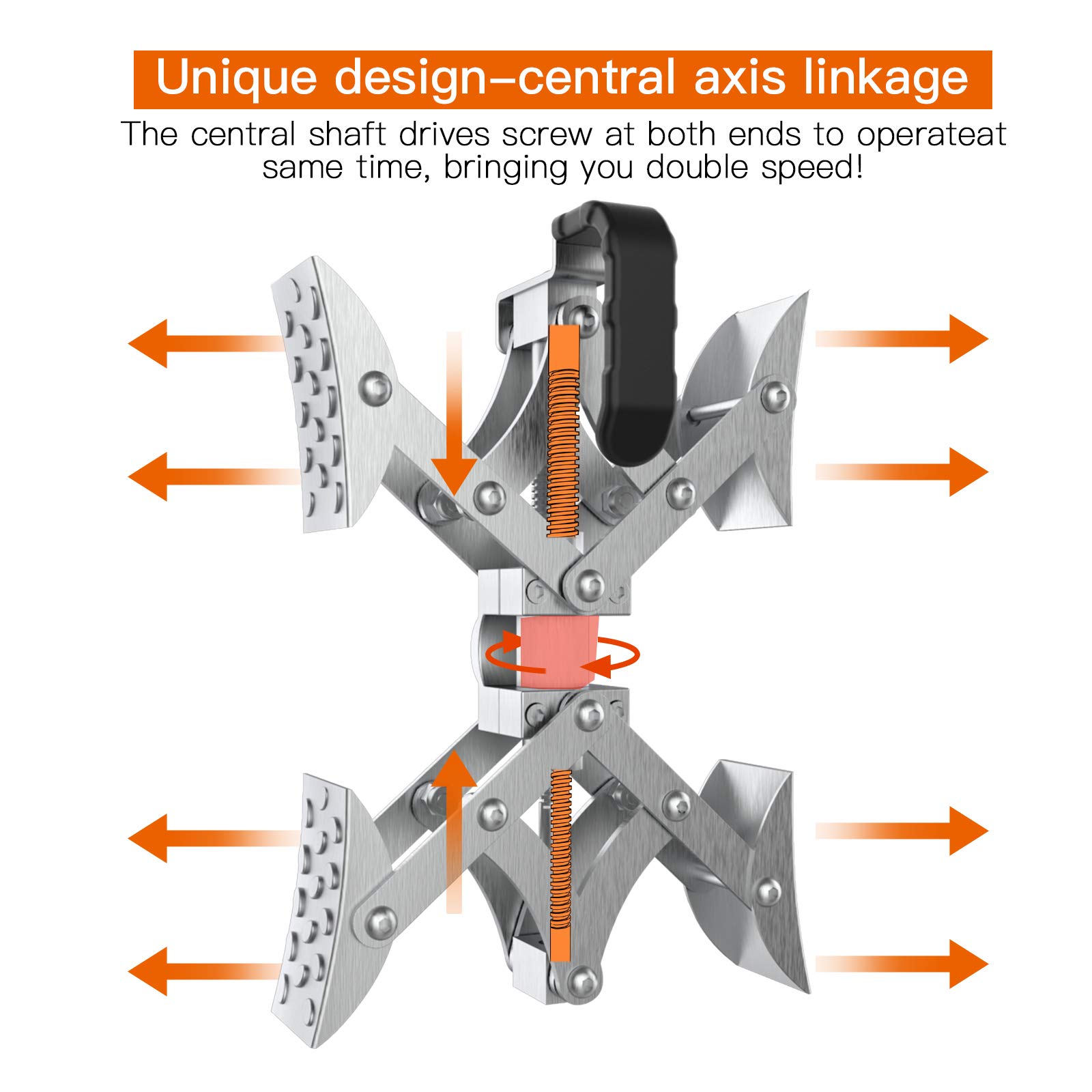 Sulythw X Chocks Wheel Stabilizer for Travel Trailers, RV Wheel Chock