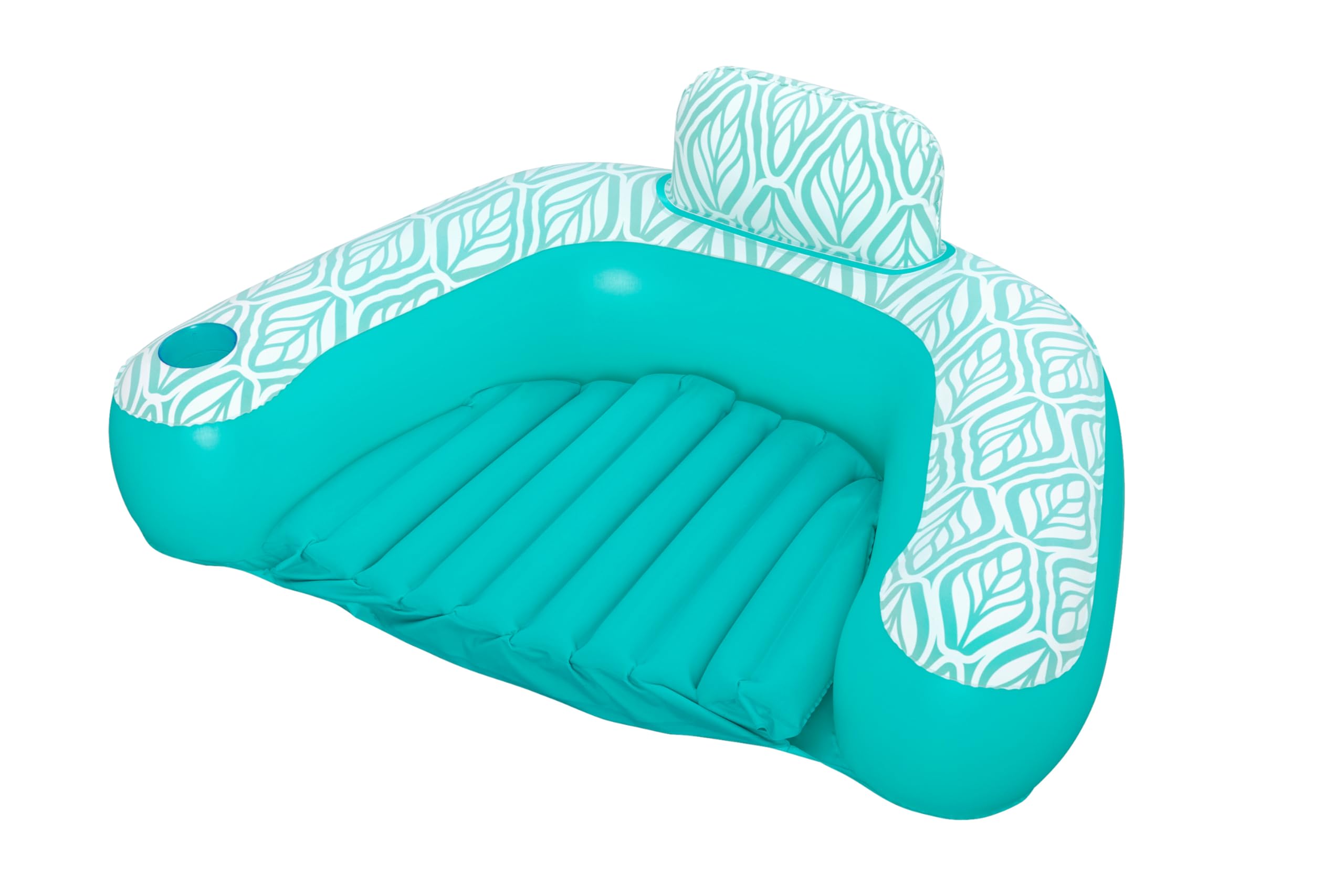 Bestway | Komfortowe pluszowe krzesło Deluxe Pool Lounge Floatie dla dzieci i dorosłych