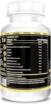 ACTIF Mitochondrial Maximum Support with 10+ Advanced Factors - Non GMO, Fast Acting, Mitochondria and Energy Support, Made in USA, 60 Count