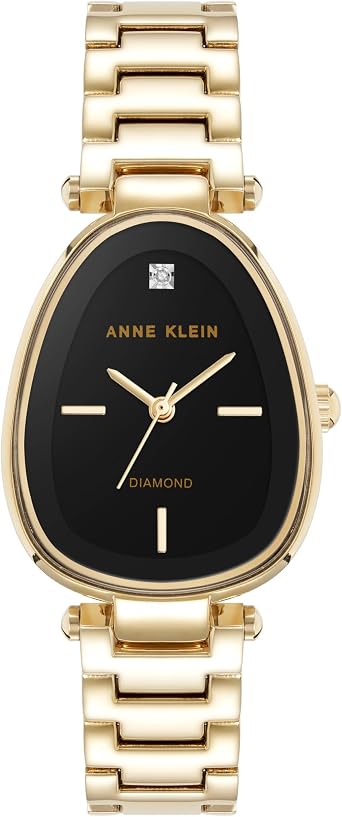 Anne Klein Womens Genuine Diamond Dial Bracelet Watch