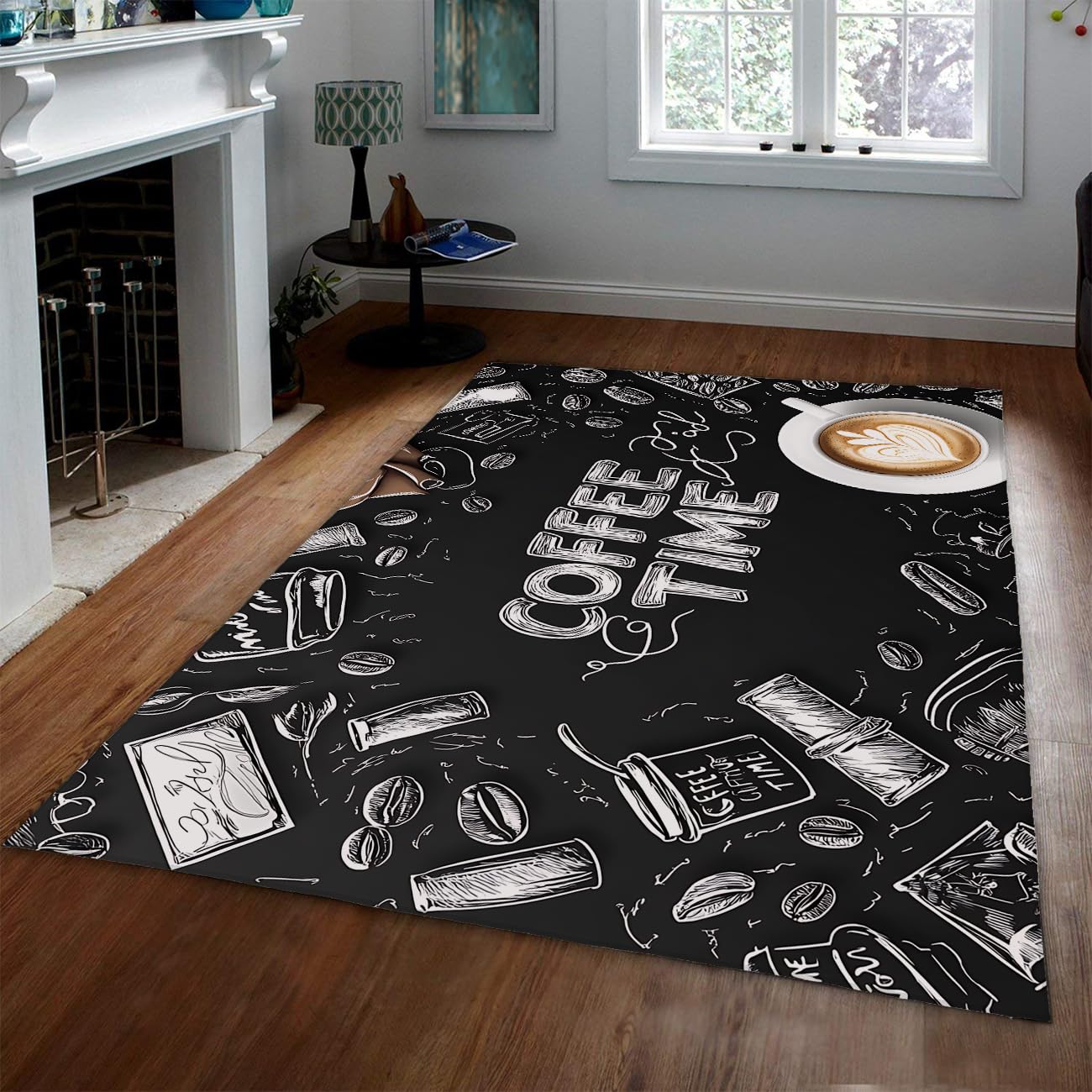 Tapis lavable en machine 180x270 antidérapant pour en finir avec les taches de café