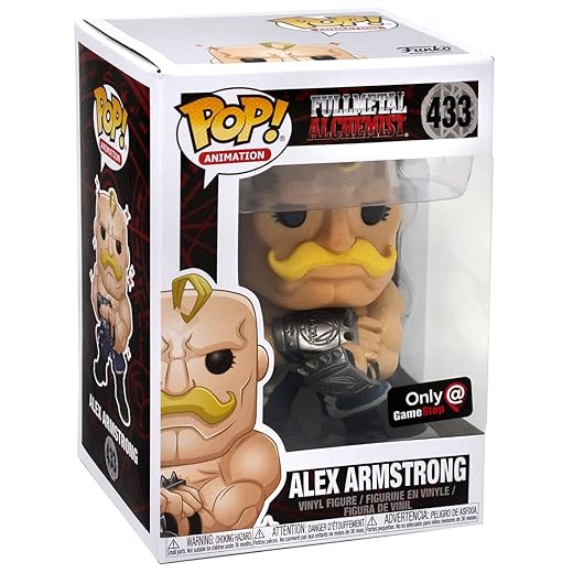 Sale Funko Pop Animation: Full Metal Alchemist - Alex Armstrong (Exclusive)