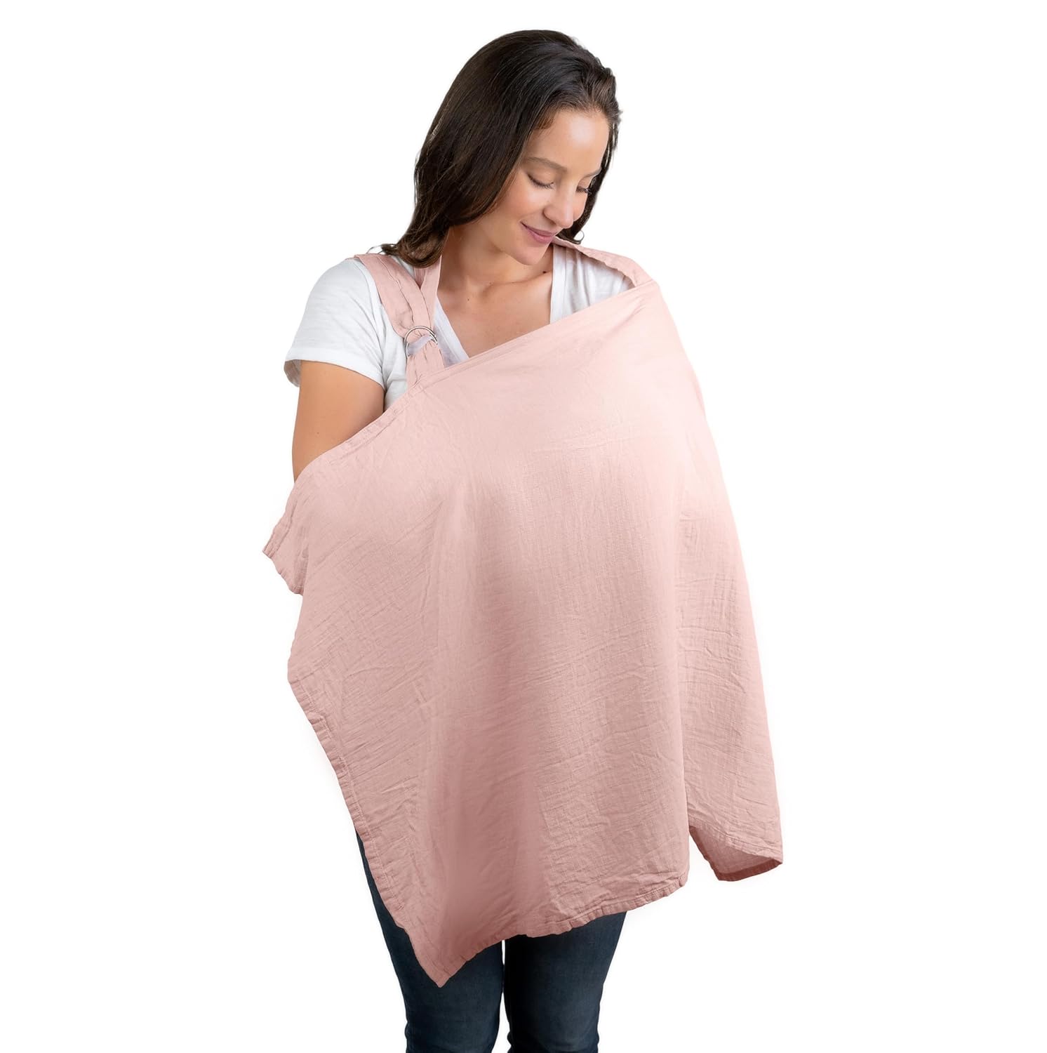 Muslin Nursing Cover for Baby Breastfeeding, Soft