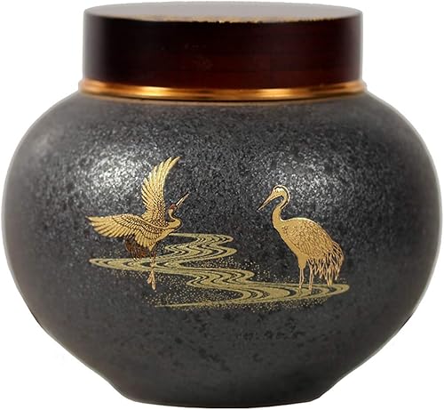 CHUNCIN - Pet Cremation Ceramics Memorials Urn for Human Ashes Portable Sealing Memorial Pet Cremation Urns for Dear Cat Dog Ashes Keepsake