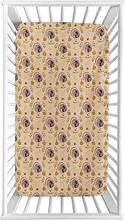 pumpkin crib sheets