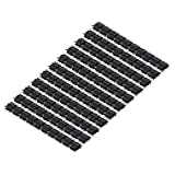 Solar Panel Cable Clamp/Holder, 100Pcs Wire Harness Clamps with Aging Material for Outdoor, Easy to Install and Remove, Wide Application for PV Modules, Kayaks, Fishing Boats