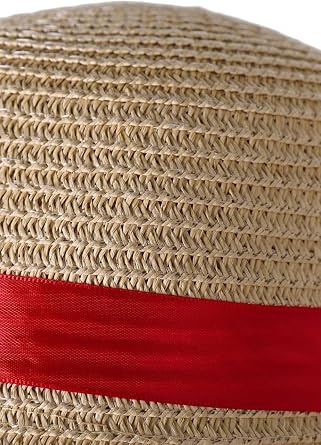 Monkey D Luffy Straw Hat Luffy Costume Anime Cosplay Sun Beach Hats with String Pirate Hat Halloween Dress up Props