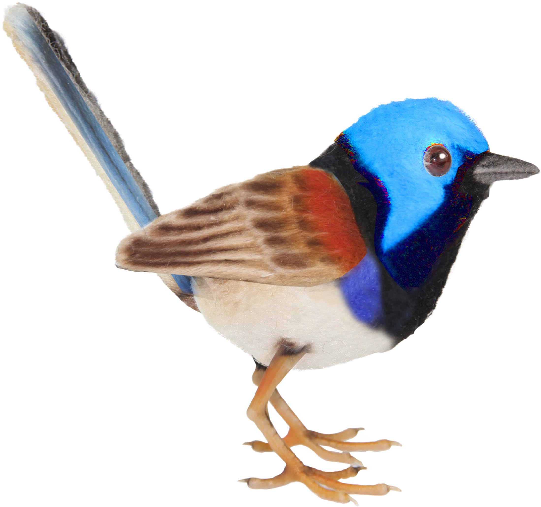 HANSA Realistic Australian Warbler Plush Bird Stuffed Animal 12in