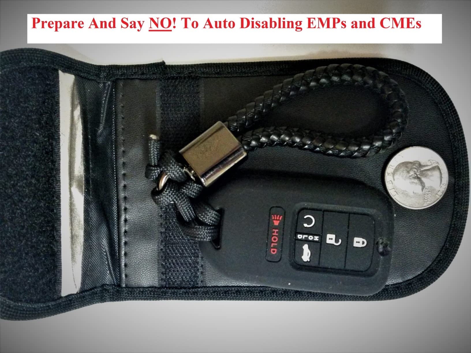 1/mo Finance PCP Mart Faraday Pouch for Key Fob (2 Pcs) RFID Car