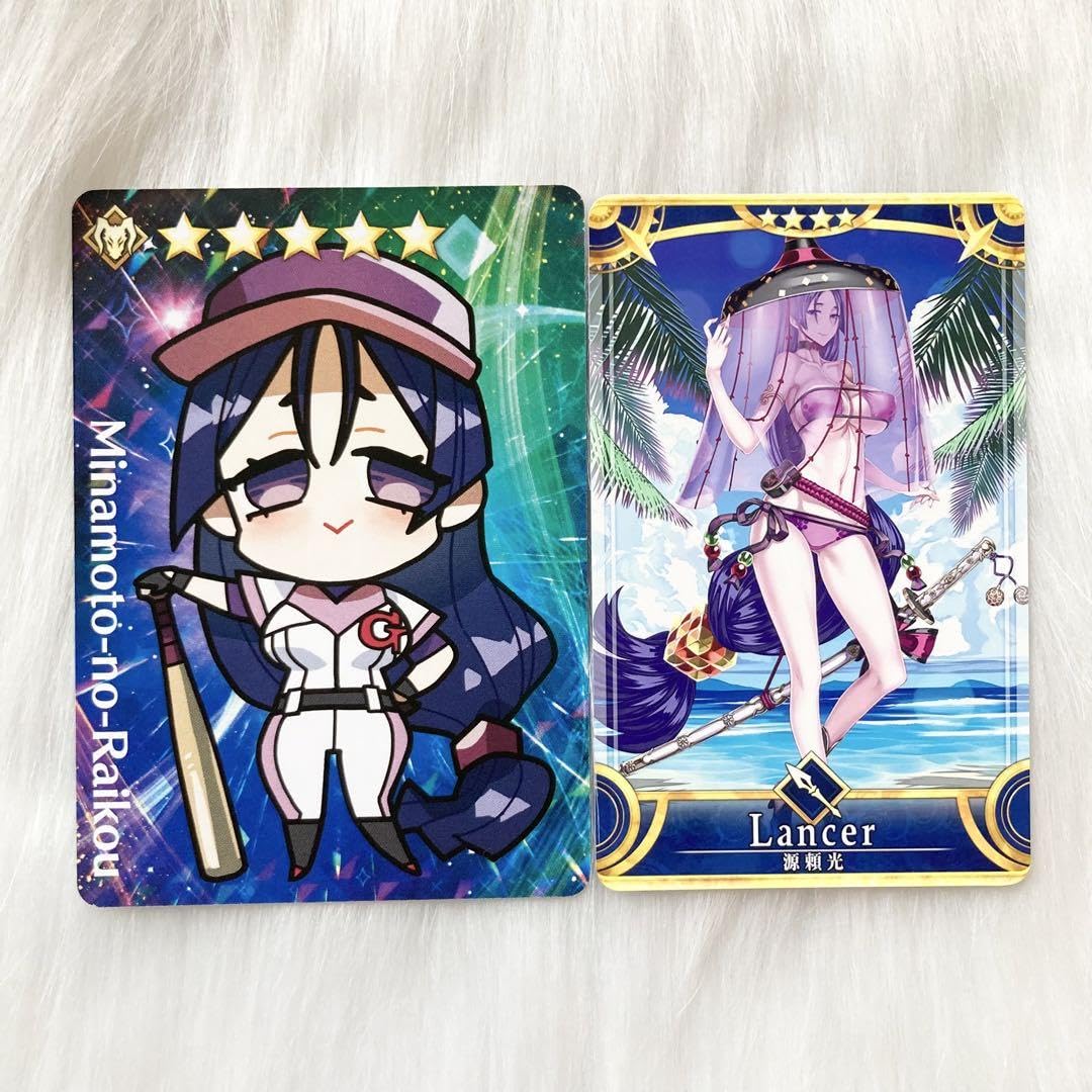 Amazon.co.jp: FGO 源頼光 アーケード 野球カード セット : おもちゃ