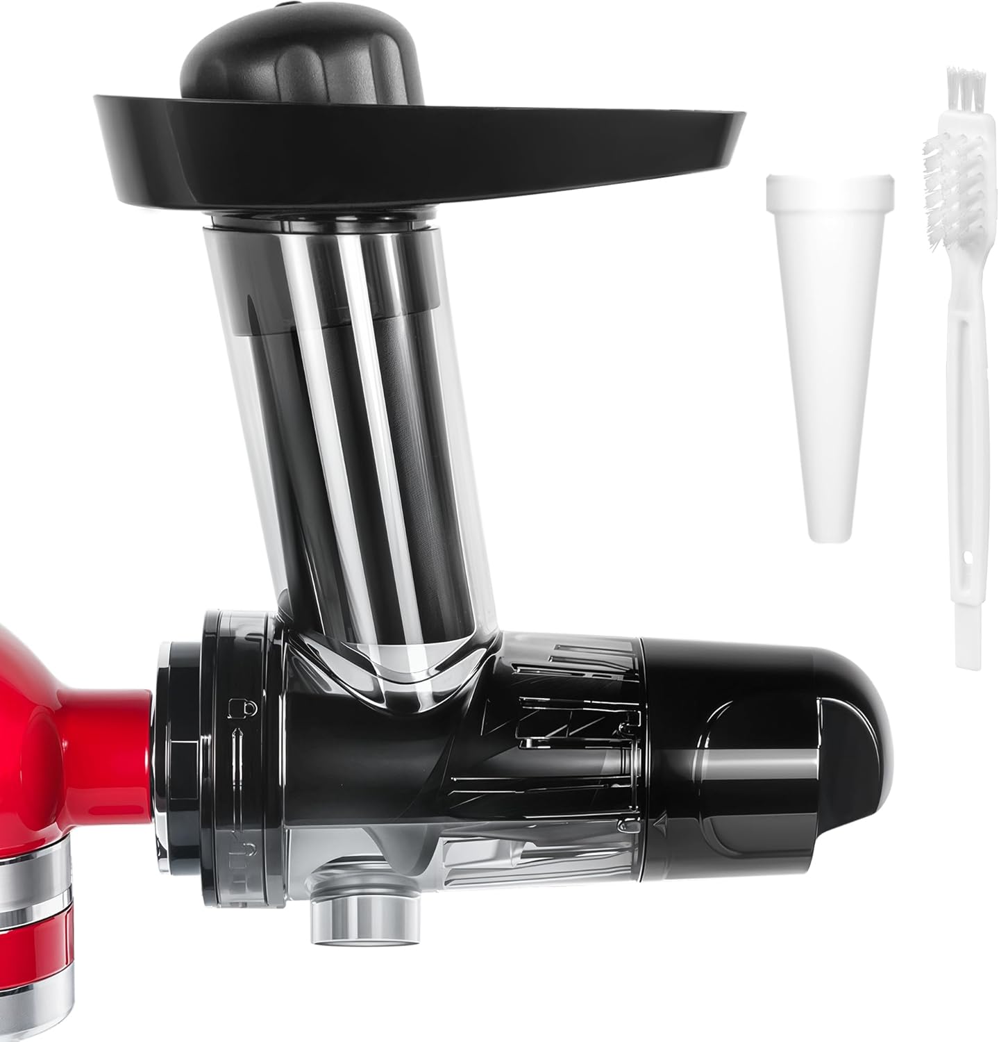 Masticating Juicer Attachment for KitchenAid Stand Mixer, Masticating Juicer, Slow Juicer Attachment for KitchenAid All Models Stand Mixers,Black New Black