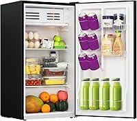 Vista 4 de Frigidaire Refrigerador - Mini refrigerador retro con ahorro de energía, control de termostato ajustable, ideal para dormitorio, oficina, RV