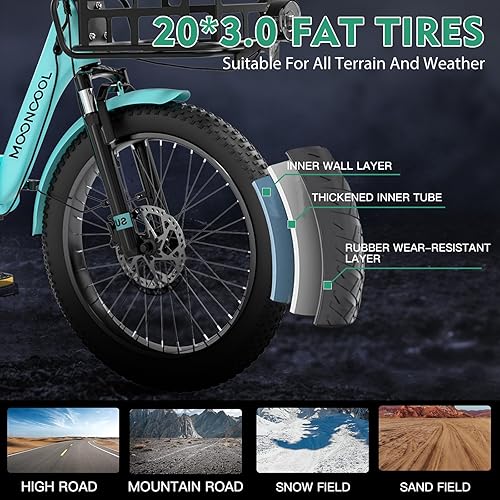 Miniatura 8 de LILYPELLE Triciclos plegables para adultos, triciclos plegables para adultos de 7 velocidades, bicicletas de 3 ruedas de 202426 pulgadas con paso