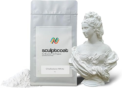 Miniatura 10 de SculptCoat - Esteatita – Revestimiento de pincel similar a la piedra para impresiones 3D, manualidades y esculturas (gris esteatita)