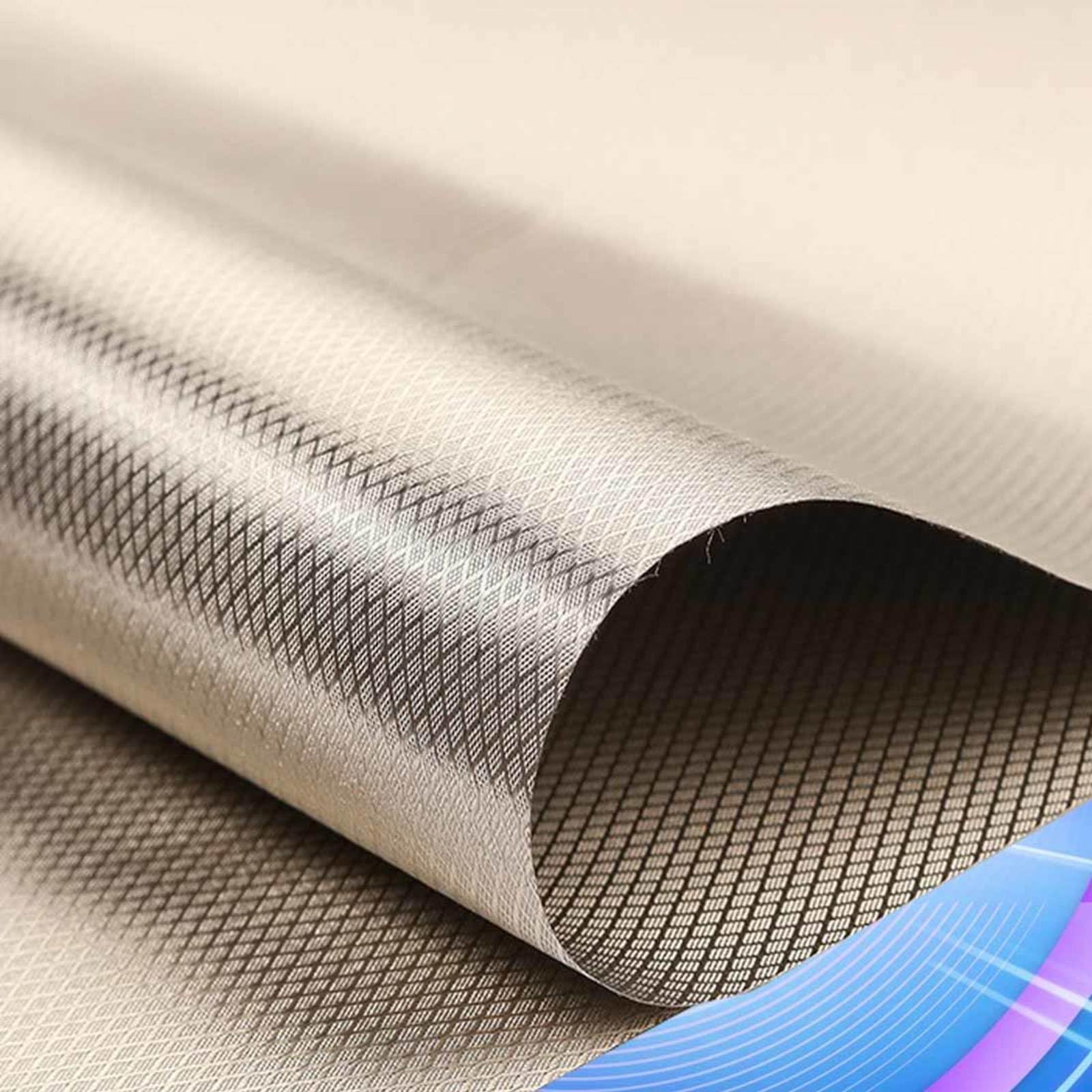 Military-Grade Faraday Fabric 5G EMF Protection Radiation Protection EMF Blockers Anti Radiation EMI Shielding Conductive Pads,silver-8x1.1m