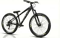Bicicleta GTA Rebel 7 Marchas 1x7v Freeride Modelo Grau Em Aluminio Freio a Disco Aros Em Aluminio Garfo De Suspensão