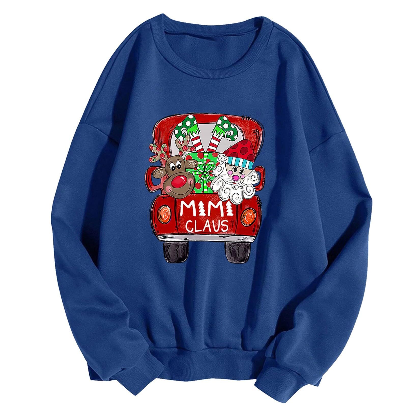 OverDose BoutiqueMimi Women's Letter Print Crew Neck Long Sleeve Sweatshirt plus Size Jacket