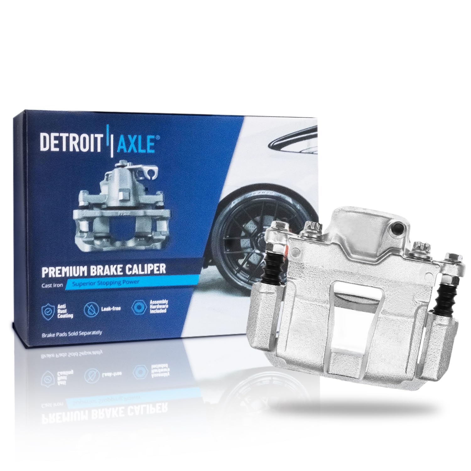 Detroit Axle - Front Right Brake Caliper for 2012-2015 Hyundai Sonata