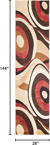 Miniatura 93 de Home Dynamix Tribeca Slade - Tapete contemporáneo, abstracto azul/rojo óxido, 7 pies 10 pulgadas x 10 pies 6 pulgadas Azul/Óxido