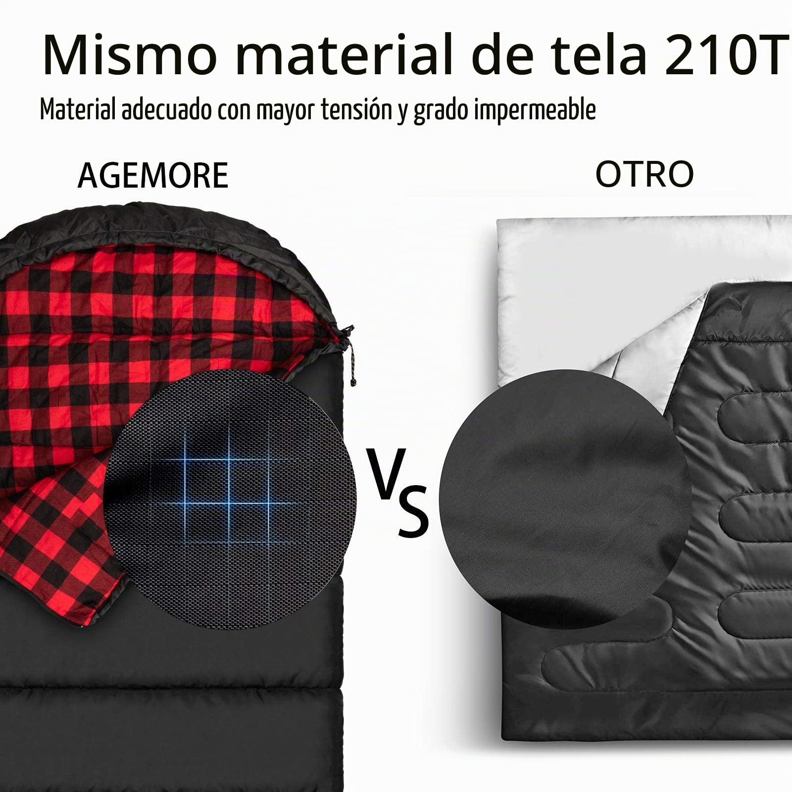 Saco de Dormir de Franela de algodón para Adultos, 100% Forro de algodón para Camping, Senderismo, Viajes, Ligero y portátil, Uso en climas cálidos de 3 a 4 Estaciones