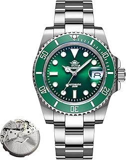 Herren Automatikuhr Taucher Unterwasser 200m Leuchtuhr NH35A/8215 Uhrwerk Edelstahluhr