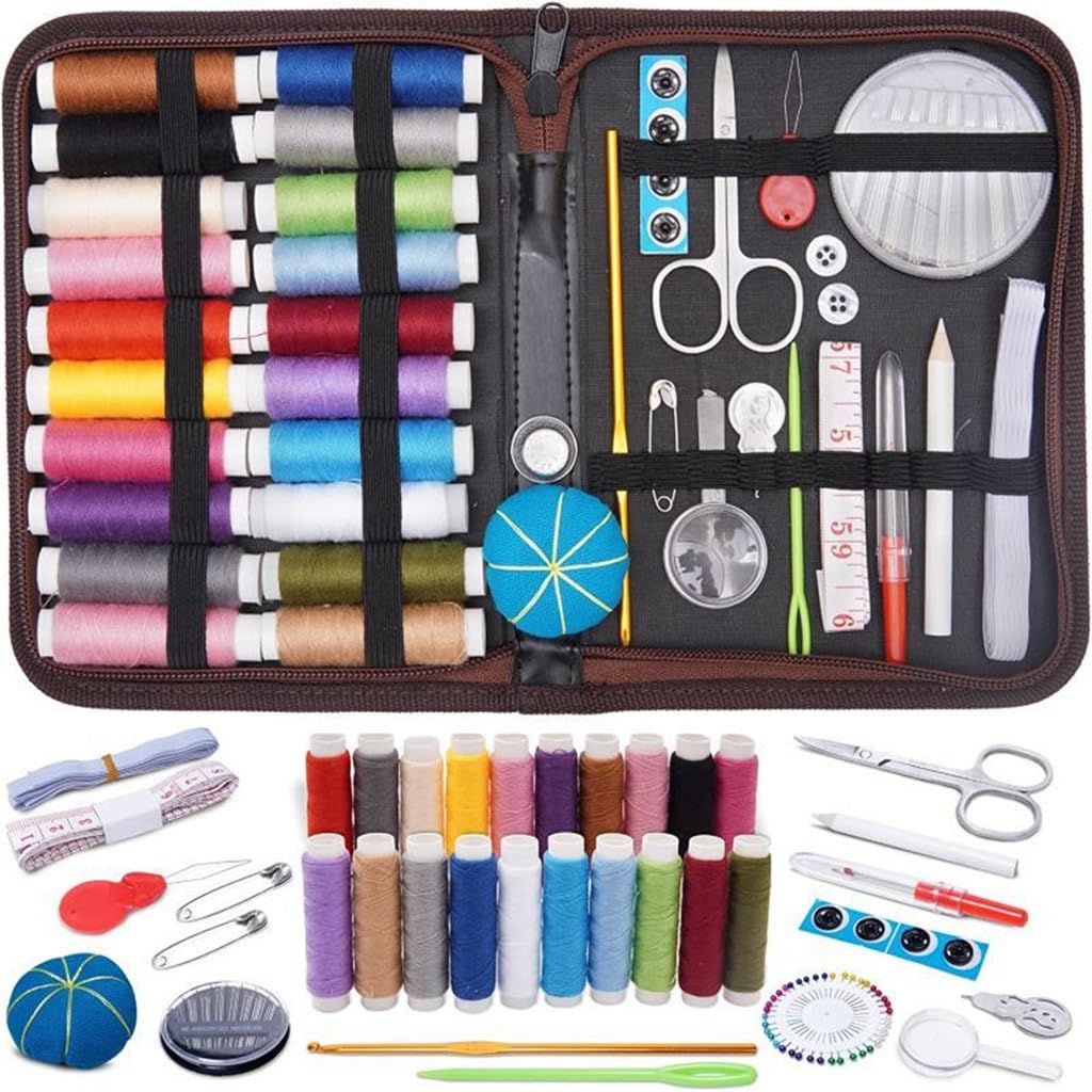 Kit de Costura, Juego de Costura para el hogar, Costura combinada, Juego de 113 Piezas