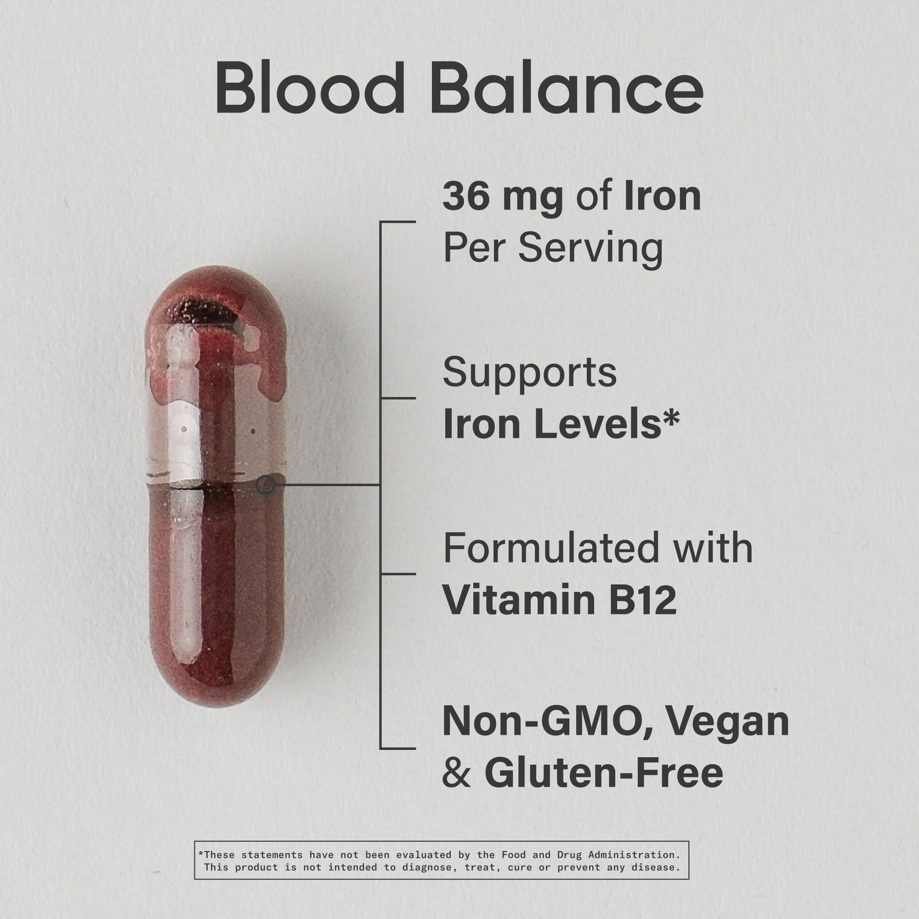 Sports Research® Blood Balance Iron Supplement 36mg, 90 Liquid Caps — Amazon image 2