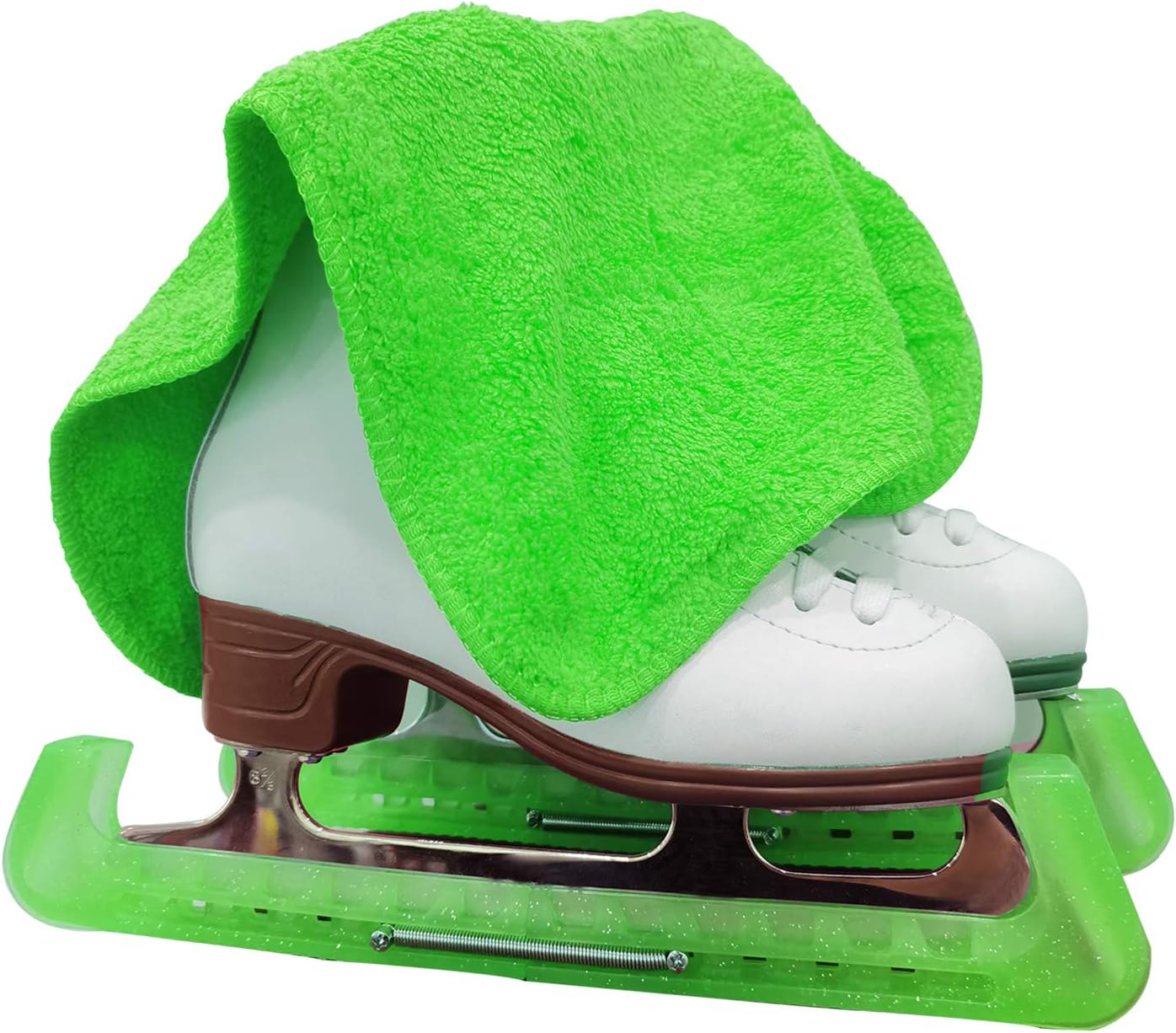 LIUHUO Ice Skate Guards Soakers Towel Gift Set Skating Guards and Soft