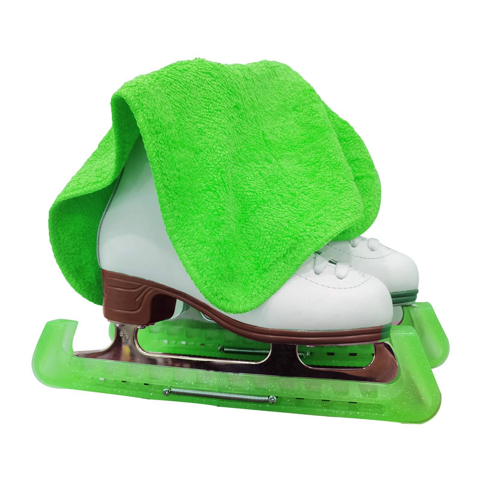 LIUHUO Ice Skate Guards Soakers Towel Gift Set Skating Guards and Soft Blade Walking Covers Figure Skating — image 1