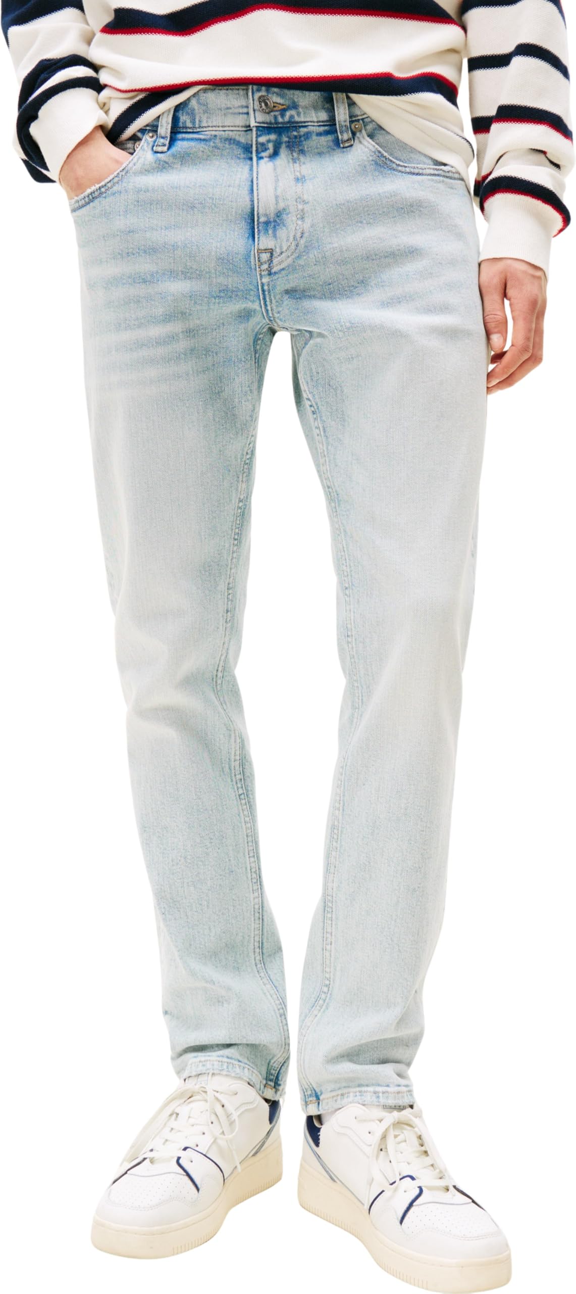 Tommy Jeans Men's Blue Scanton Slim Fit Jeans in Size 38 R, Sports Direct