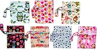 Vista 3 de 10PCS 8 Inch Reusable Washable Menstrual Pads Sanitary Pads Panty Liner