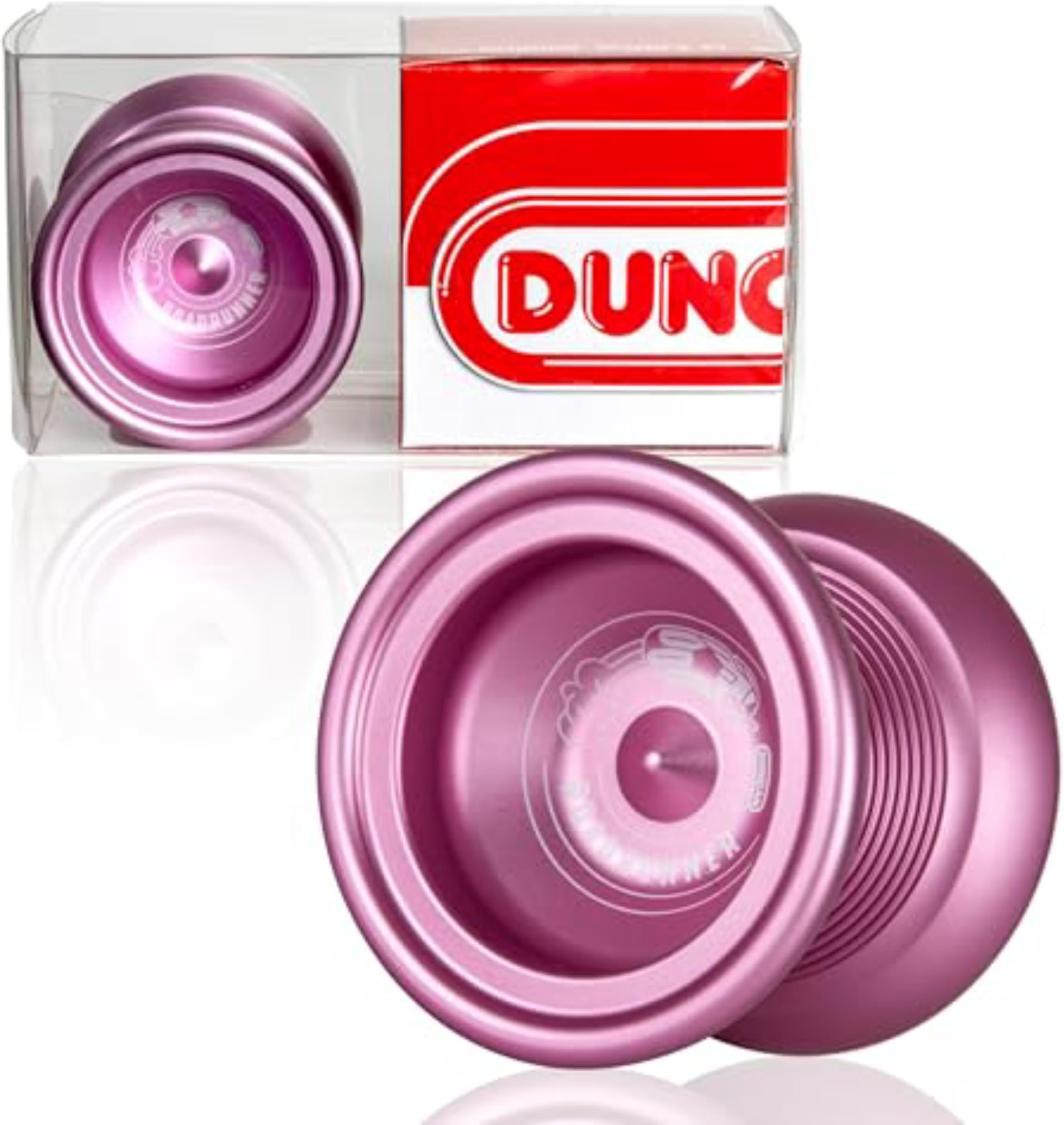 Toys Roadrunner Yo-Yo, Unresponsive Expert Level Yo-Yo, Concave Bearing and Aluminum Body, Pink