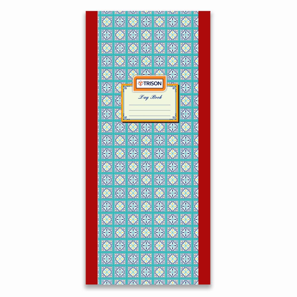 Trison Registro giornaliero, 168 pagine, copertina rigida, 34 x 14 cm, Quire 3, confezione da 1