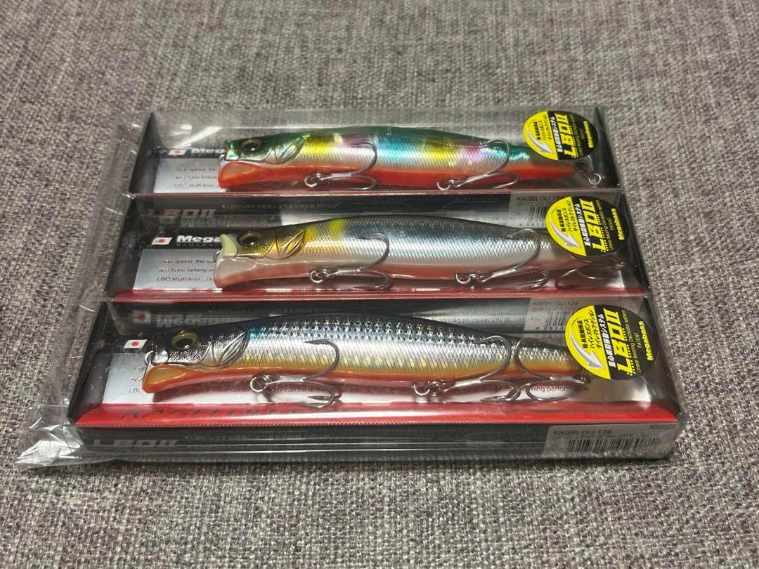 カゲロウ 124F 5個 オリカラ (SP-C)】Megabass カゲロウ124F 5個セット