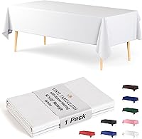 Vista 14 de Manteles de vinilo con reverso de franela, color sólido, calidad premium, impermeables.