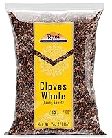 Vista 1 de Rani Cloves enteros (lechón) 7 onzas (7.05 oz) ideales para alimentos, té, bolas de pomandro y popurrí, seleccionados a mano, especias, totalmente