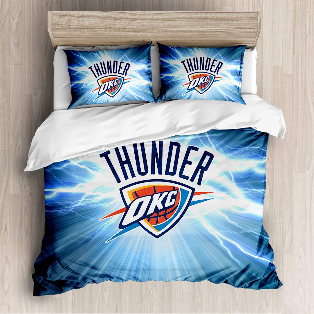 Housse de couette Thunder OKC 220x240 cm avec 2 taies d'oreiller Meet