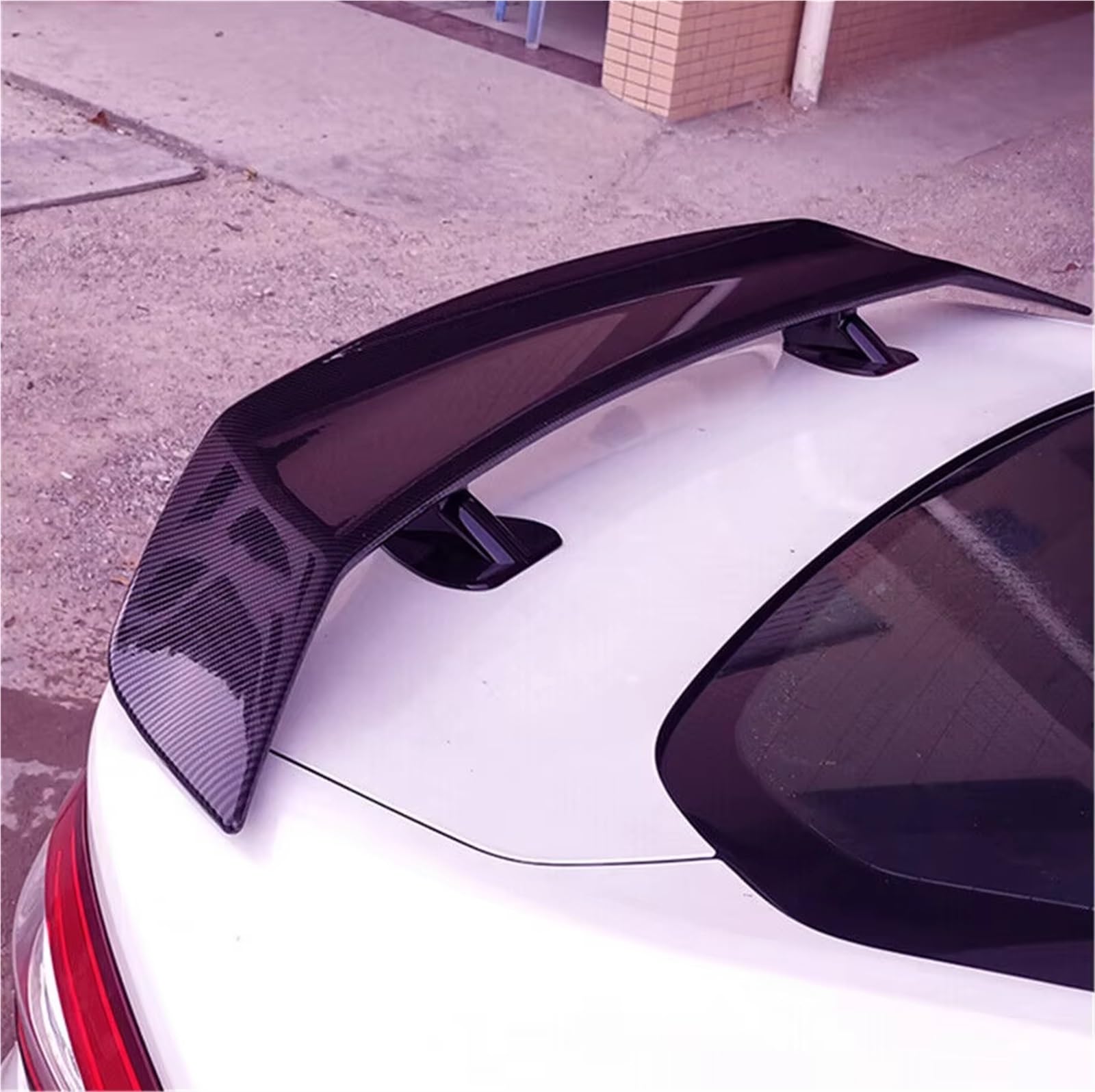 Spoiler Posteriore Dell'auto Spoiler Universale Per Bagagliaio Senza Coda Per Auto Da 53 Pollici Per Accessori Per Spoiler Per Auto In Fibra Di Carbonio Ad Ala