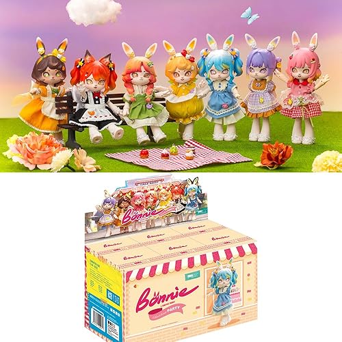 Bonnie Blind Box Figuras de muñeca, 112 BJD figuras de acción de tamaño OB11, muñecas móviles con ropa de muñeca, juguetes de regalo sorpresa (serie