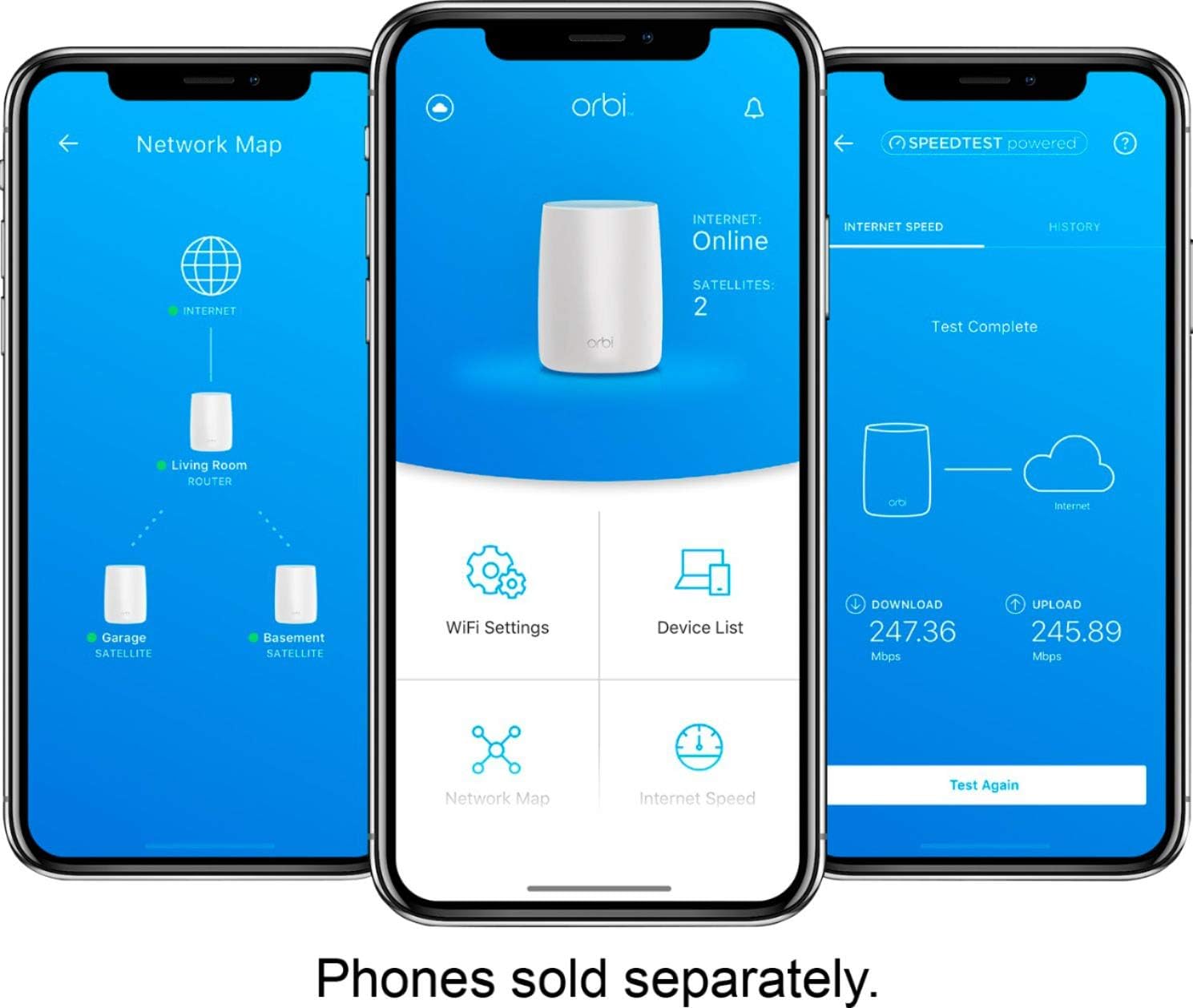 Top Brands Orbi WiFi System (RBK43) AC2200 (Renewed)