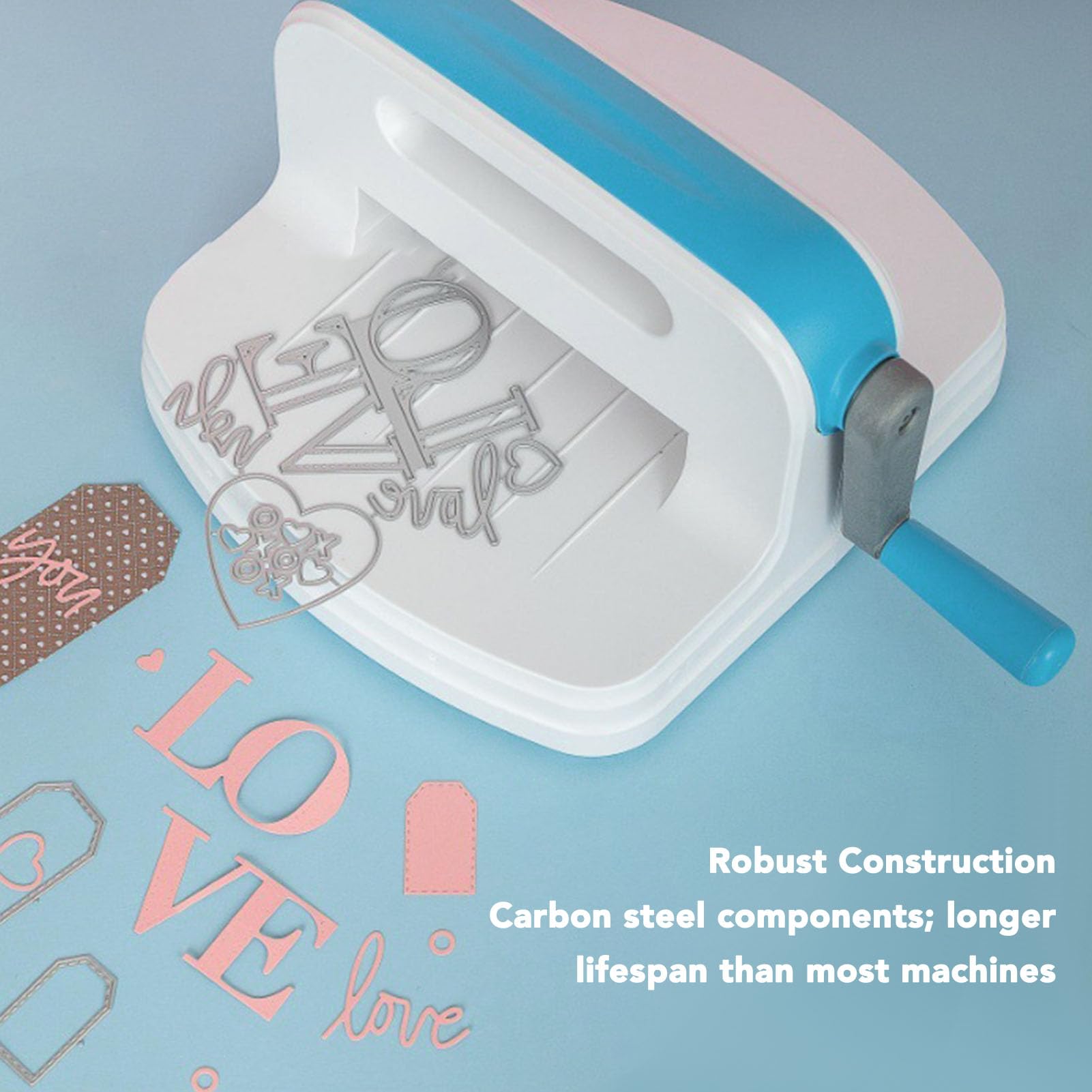 Amazon.co.jp: A5 手動ダイカットおよびエンボスマシン、6 インチ